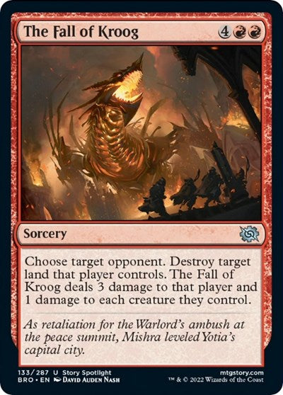The Fall of Kroog (The Brothers' War) Near Mint