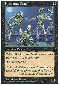 Kjeldoran Dead (5th Edition) Near Mint