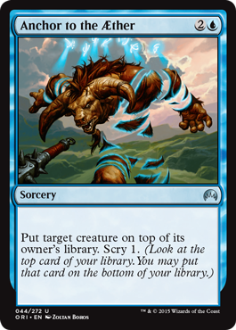 Anchor to the Aether (Magic Origins) Medium Play