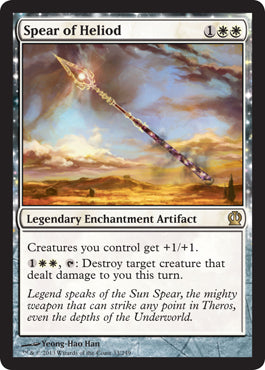Spear of Heliod (Theros) Medium Play Foil
