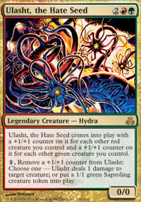 Ulasht, the Hate Seed (Guildpact) Medium Play