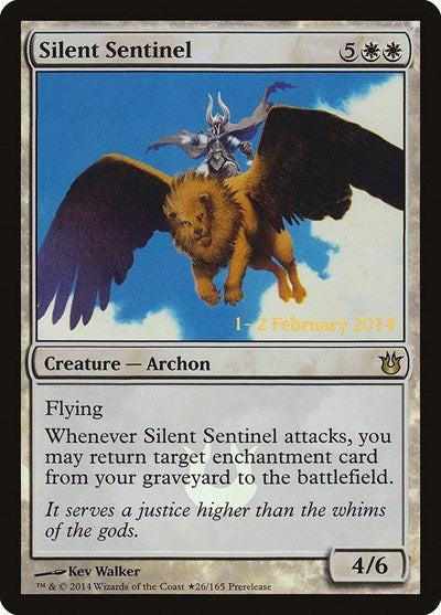 Silent Sentinel (Promos: Prerelease Cards) Near Mint Foil