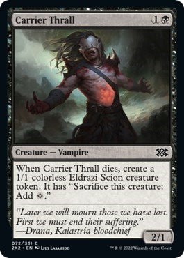 Carrier Thrall (Double Masters 2022) Near Mint Foil