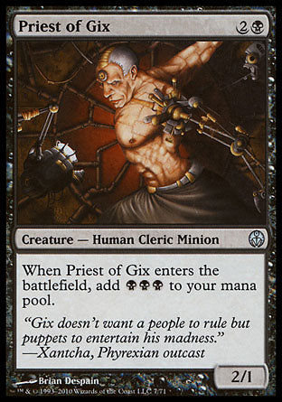 Priest of Gix (Duel Decks: Phyrexia vs The Coalition) Near Mint