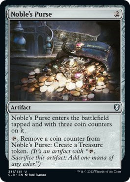 Noble's Purse (Commander Legends: Battle for Baldur's Gate) Near Mint