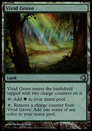 Vivid Grove (Premium Deck Series: Slivers) Medium Play Foil