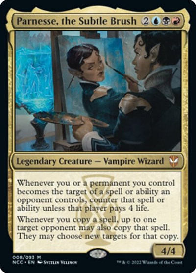Parnesse, the Subtle Brush (Commander: Streets of New Capenna) Near Mint