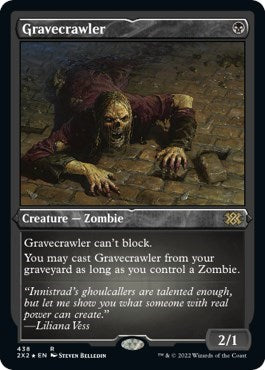 Gravecrawler (Foil Etched) (Double Masters 2022) Near Mint Foil
