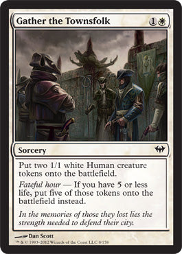 Gather the Townsfolk (Dark Ascension) Near Mint