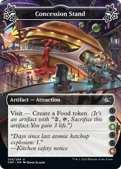 Concession Stand (3-6) (Unfinity) Near Mint