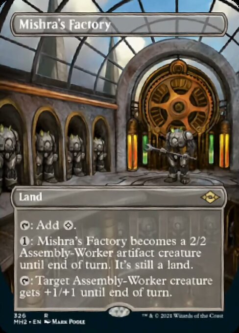 Mishra's Factory (Borderless) (Modern Horizons 2) Near Mint