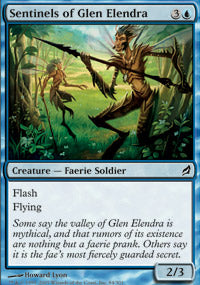 Sentinels of Glen Elendra (Lorwyn) Damaged / Poor