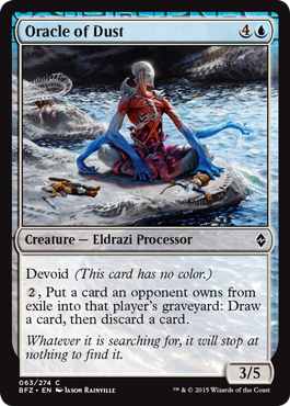 Oracle of Dust (Battle for Zendikar) Near Mint