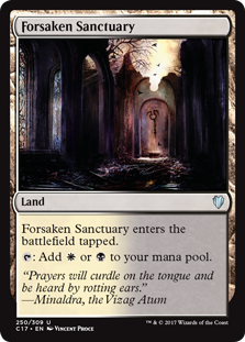Forsaken Sanctuary (Commander 2017) Near Mint