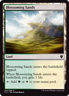 Blossoming Sands (Commander 2017) Near Mint