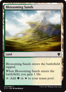 Blossoming Sands (Commander 2017) Medium Play