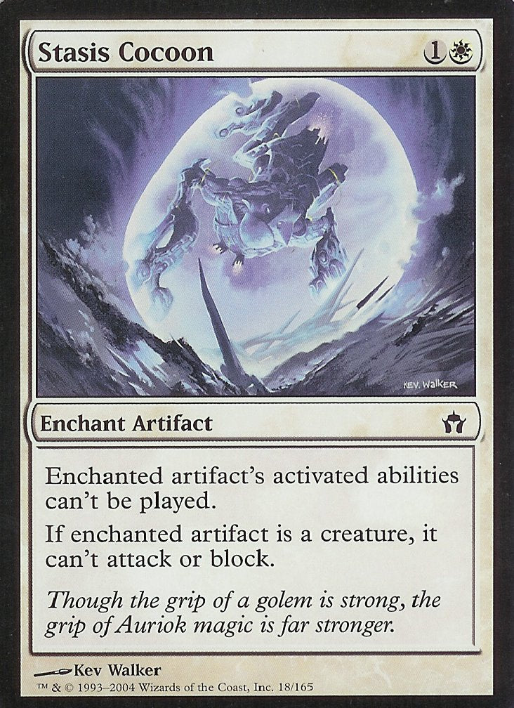 Stasis Cocoon (Fifth Dawn) Near Mint