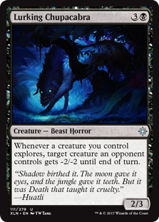 Lurking Chupacabra (Ixalan) Medium Play