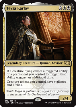 Teysa Karlov (Ravnica Allegiance) Light Play