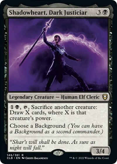 Shadowheart, Dark Justiciar (Commander Legends: Battle for Baldur's Gate) Near Mint