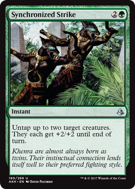 Synchronized Strike (Amonkhet) Medium Play