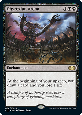 Phyrexian Arena (Commander Collection: Black) Near Mint Foil