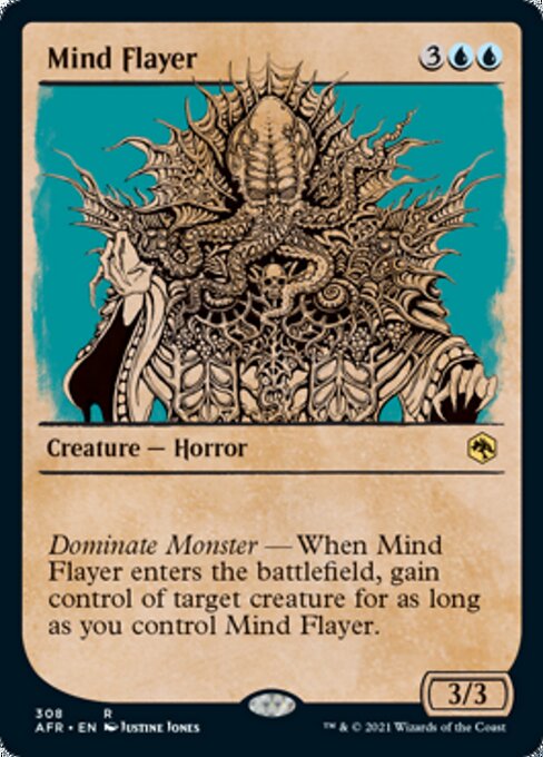 Mind Flayer (Showcase) (Adventures in the Forgotten Realms) Near Mint Foil