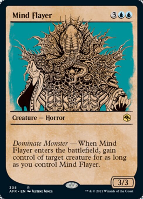 Mind Flayer (Showcase) (Adventures in the Forgotten Realms) Light Play Foil