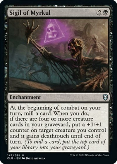 Sigil of Myrkul (Commander Legends: Battle for Baldur's Gate) Near Mint