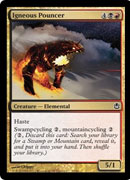 Igneous Pouncer (Duel Decks: Ajani vs Nicol Bolas) Medium Play