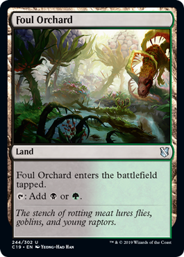 Foul Orchard (Commander 2019) Near Mint