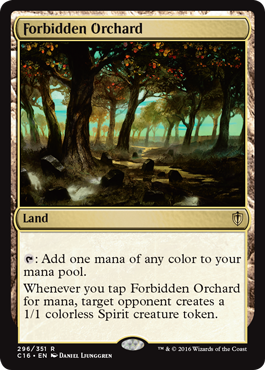Forbidden Orchard (Commander 2016 Edition) Near Mint