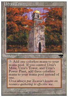 Urza's Tower (Forest) (Chronicles) Near Mint