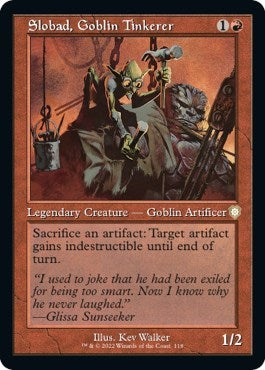 Slobad, Goblin Tinkerer (Commander: The Brothers' War) Near Mint