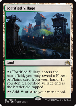 Fortified Village (Shadows Over Innistrad) Near Mint