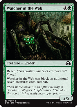Watcher in the Web (Shadows Over Innistrad) Medium Play