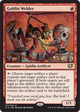 Goblin Welder (Commander 2014 Edition) Medium Play
