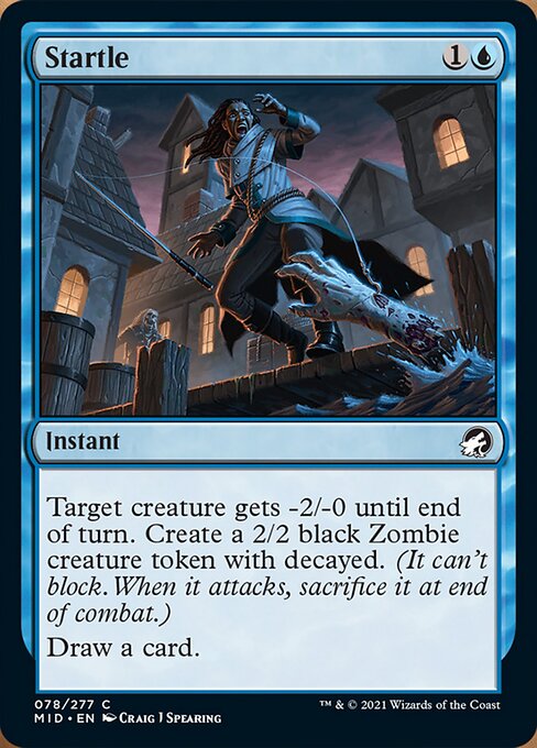 Startle (Innistrad: Midnight Hunt) Near Mint Foil