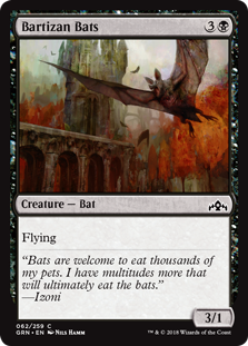 Bartizan Bats (Guilds of Ravnica) Near Mint
