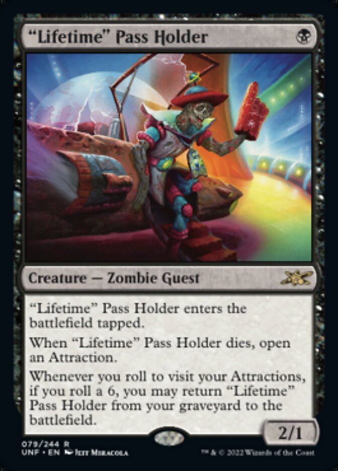 Lifetime Pass Holder (Unfinity) Near Mint