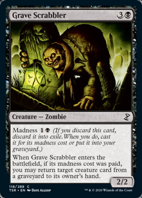 Grave Scrabbler (Time Spiral Remastered) Medium Play