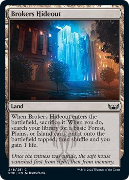 Brokers Hideout (Streets of New Capenna) Near Mint Foil