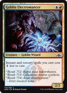 Goblin Electromancer (Guilds of Ravnica) Heavy Play