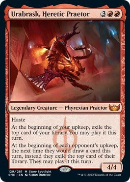 Urabrask, Heretic Praetor (Streets of New Capenna) Near Mint