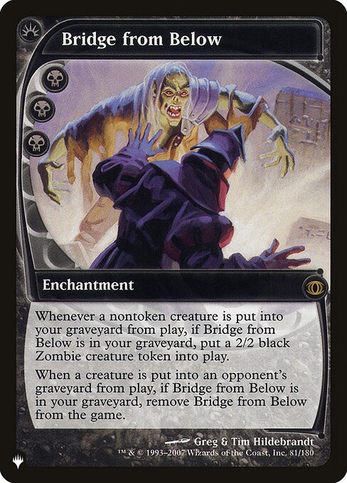 Bridge from Below (The List) Near Mint