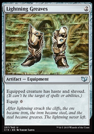 Lightning Greaves (Commander 2015) Medium Play