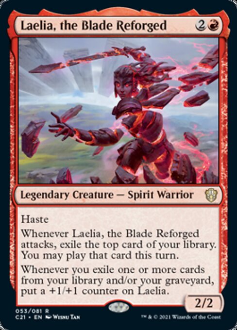 Laelia, the Blade Reforged (Commander 2021 Strixhaven) Near Mint