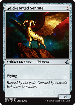 Gold-Forged Sentinel (Battlebond) Near Mint
