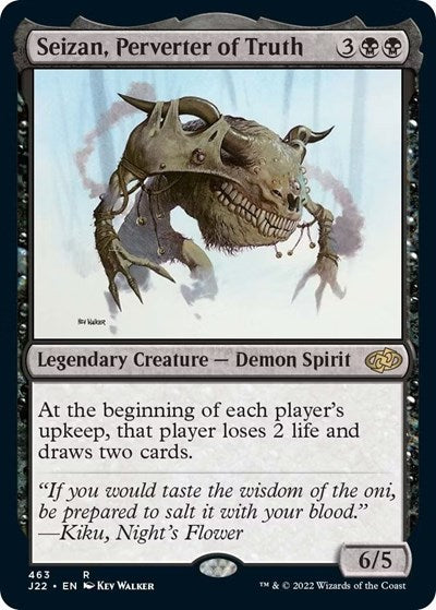Seizan, Perverter of Truth (Jumpstart 2022) Near Mint