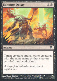 Echoing Decay (Darksteel) Light Play Foil